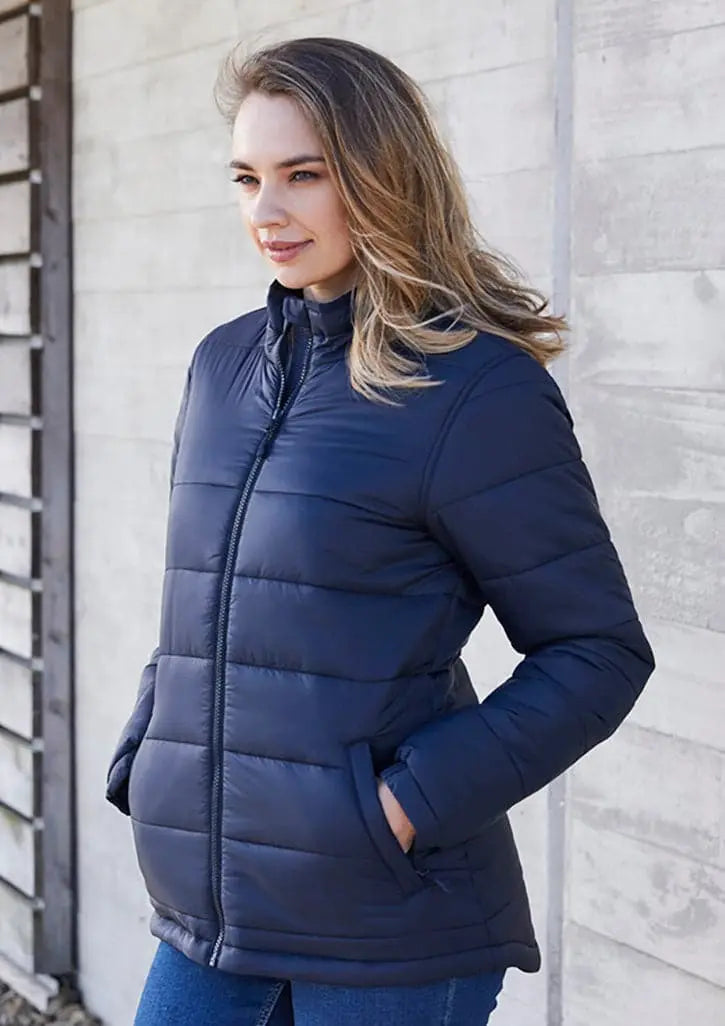 Biz Collection Women’s Alpine Puffer Jacket J212L Metro Workwear.